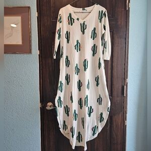 Cactus Print Dress